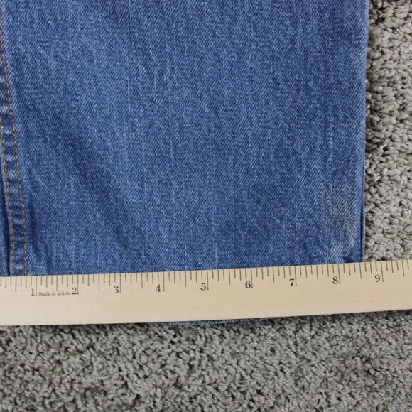 Dickies Jeans Mens 36x36 Blue Regular Straight Fit 5-Pocket Denim Actual 34x34 - Picture 6 of 9